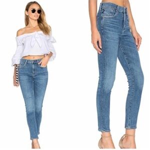 AGOLDE Sophie High Rise Skinny Crop Jeans